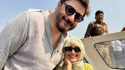 Sonali Bendre and family visit the Maha Kumbh: Little moments, big memories