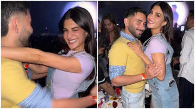 Jacqueline Fernandez and Orry enjoy a fun-filled evening at Honey Singh’s Mumbai Concert