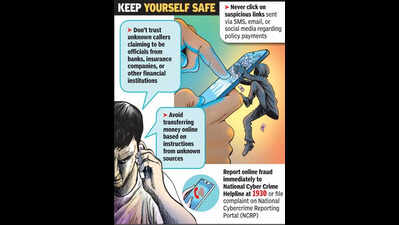 Retired teacher duped of Rs 96 lakh in online insurance fraud