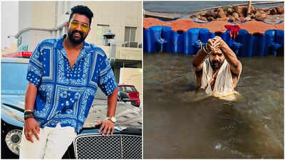 Ishtam Mathram actor Akhil Anand on attending Maha Kumbh Mela: It's a priceless moment, even my grandkids won't be able to witness it