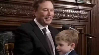 Did Elon Musk leave his son behind? The truth behind the viral video