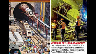 Increase in silt & water halts tunnel rescue bid