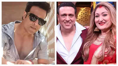 Krushna Abhishek breaks silence on divorce rumours surrounding Govinda and Sunita Ahuja