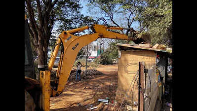 Three stalls encroaching upon Coimbatore corporation’s land evicted