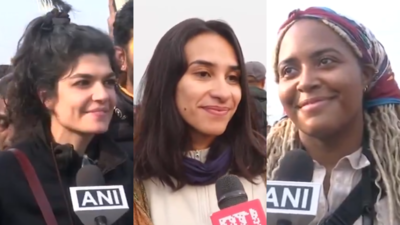 ‘Unforgettable, divine': Foreign devotees awed by Mahashivaratri celebrations at Maha kumbh; watch