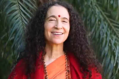 Who is Sadhvi Bhagawati Saraswati, spotted with Katrina Kaif, Isha Ambani and Raveena Tandon