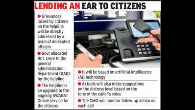 Gujarat gets direct access to CMO through new helpline