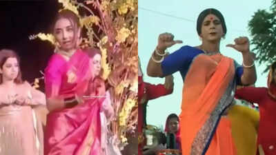 Prajakta Koli dances to Sunil Grover aka Rinku Bhabhi’s hit number ‘Mere husband mujhko pyaar nahi karte’ at her wedding; watch