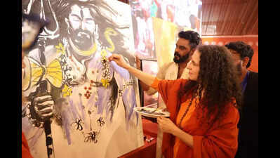 Artists paint 108 forms of Mahadev at Shiva Fest