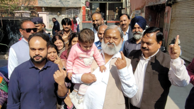 Haryana set for ‘triple-engine government,’ says minister Anil Vij