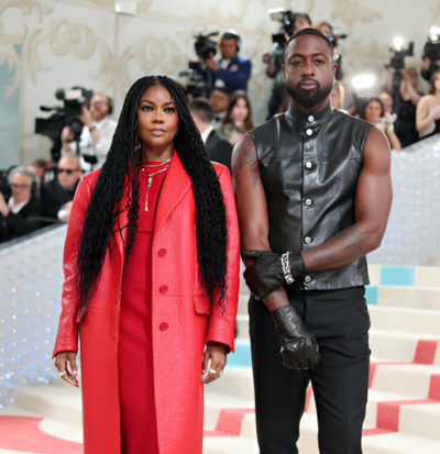Gabrielle Union’s Elegant Black Dress and Dwyane Wade’s Sleek Tux Steal the Show at the 2025 Vanity Fair Oscars Party
