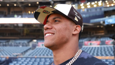 Juan Soto recalls reason why ex-Yankees star tapped Francisco Alvarez's helmet last season