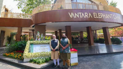 PM Modi appreciates conservation efforts at Anant Ambani’s Vantara: 8 captivating moments from his visit