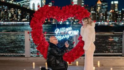 Jacob Batalon announces engagement to Veronica Leahov in romantic New York proposal