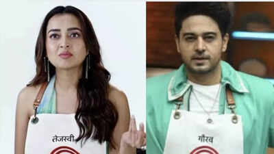 Celebrity MasterChef: Tejasswi Prakash and Gaurav Khanna get into a heated argument during the taste test Challenge; the former asks, “Am I stupid or what?”