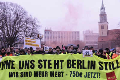 Health care workers across Germany go on strike