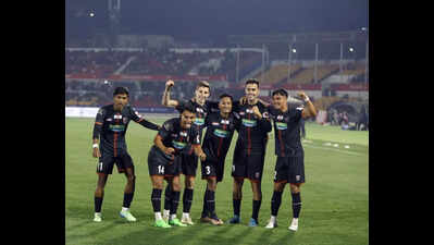 NEUFC rout EB to go third on the table