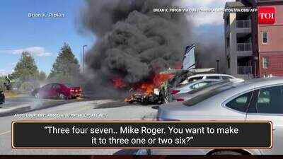 Pennsylvania: U.S. Plane Explodes On Cam, Turns Into Fireball | Listen To Last Words Of Pilot