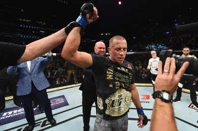 “GSP would never miss”: MMA and Hockey fans react to Georges St-Pierre’s tweet on the viral NHL Superman punch