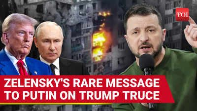 Zelensky's Big Message To Russia After Ukraine Agrees To 30-day U.S. Ceasefire Proposal | Watch
