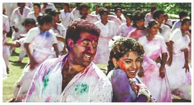 Holi special: Juhi Chawla shares memories from the shoot of Ang Se Ang Lagana
