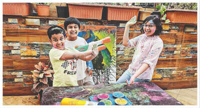 Give your Holi a creative twist