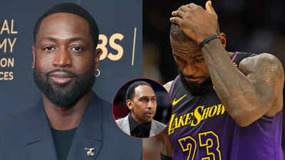 Dwyane Wade takes side with LeBron James amid his feud with Stephen A. Smith involving Bronny James