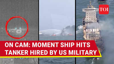 North Sea Collision: Russian Captain Of Cargo Ship Nabbed | Watch What Happened Before Explosion
