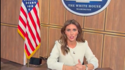 'Disgratz': Donald Trump aide Alina Habba shows Joe Biden's 'fake Oval Office' setup