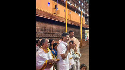 Prabhu Deva visits Kukke temple