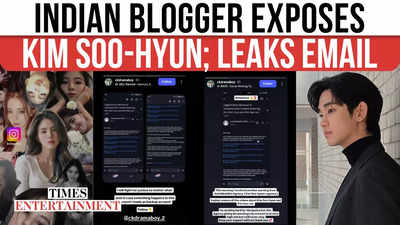 Kim Soo-Hyun's Agency Takes Legal Action Against Indian Influencer; Blogger Strikes Back With Leaked Goldmedalist Emails