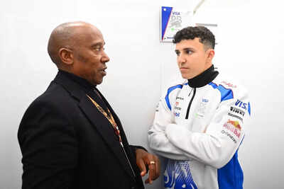 "I just wanted to give him a hug": How Anthony Hamilton comforted Isack Hadjar after emotional Australian GP mishap