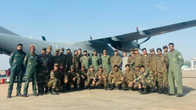 IAF’s Airbus C-295 virtually airlifts hospital for eye surgery camp for veterans in West Bengal