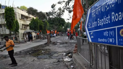 Dug-up roads, broken pipelines: Bandra bears the brunt of concretisation works