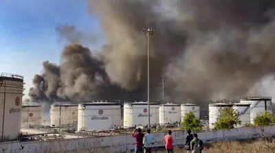Fire at IOCL depot in Deoghar, dist admin evacuates 2 villages