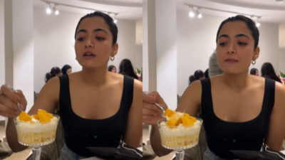 "No one can stop me..." Rashmika Mandanna shares her love for savoring iced delights