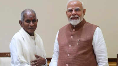 Ilaiyaraaja meets PM Modi after historic London symphony debut, honored in Rajya Sabha