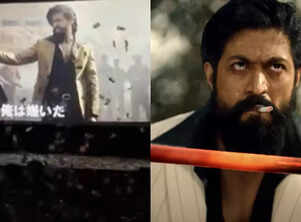 Fans' loud reaction to Yash's 'KGF 2' trailer creates frenzy in Japanese theatres ahead of June re-release
