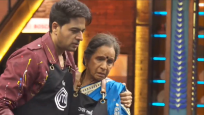 Celebrity MasterChef: Gaurav Khanna consoles Usha Tai as she panics in swap challenge; fans write 'He is winning hearts...'