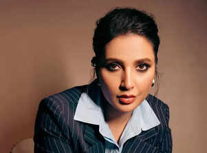 Subhashree Ganguly redefines power dressing in a sharp pinstriped suit
