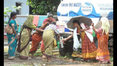 In 5 years, groundwater fell by 0.53 metres from ground level