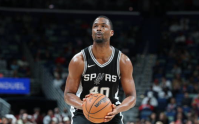 Harrison Barnes wins the NBA Cares Bob Lanier Award for February, making a lasting impact on youth through education, mentorship and community development