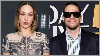 Pete Davidson and Elsie Hewitt CONFIRM their relationship on Instagram after steamy beach outing