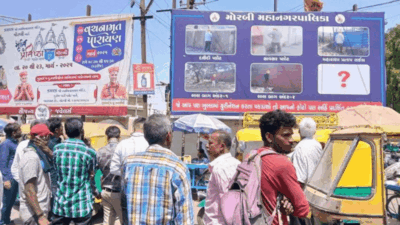 In Gujarat, Morbi municipality puts up billboards to penalise men for public urination