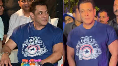 Salman Khan flaunts his biceps at a recent event, shuts down ‘aging’ concerns with his fresh look