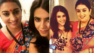 Ektaa Kapoor pens a heartfelt birthday note in a loving video for Smriti Irani; calls her 'India's Tulsi'