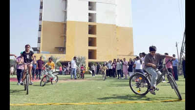 Health and wellness take centre stage in Happy Streets event in Agra