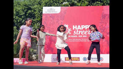 Health and wellness take centre stage in Happy Streets event in Agra