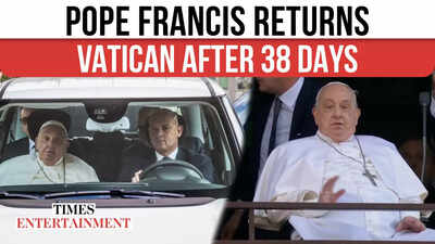 Pope Francis Triumphs Over Pneumonia - Returns To Vatican After 38 Days | WATCH