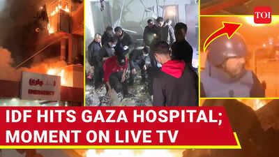 On LIVE TV, Israel BOMBS Gaza Hospital With Americans Inside | This Happened Next